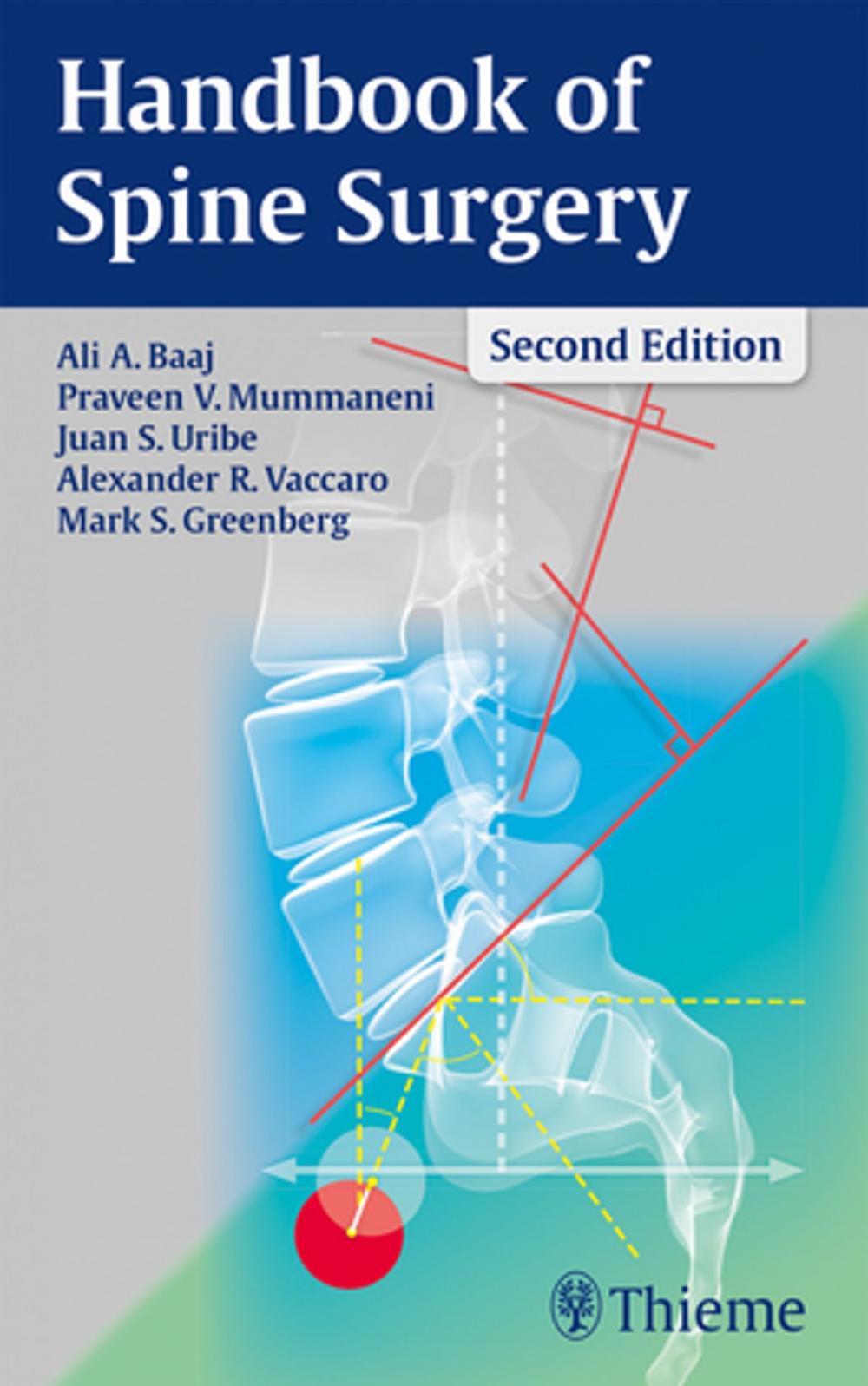 Big bigCover of Handbook of Spine Surgery