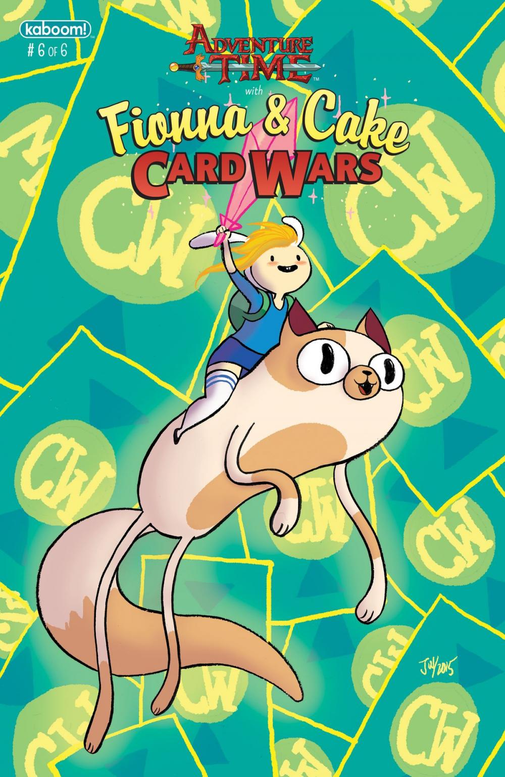 Big bigCover of Adventure Time: Fionna & Cake Card Wars #6