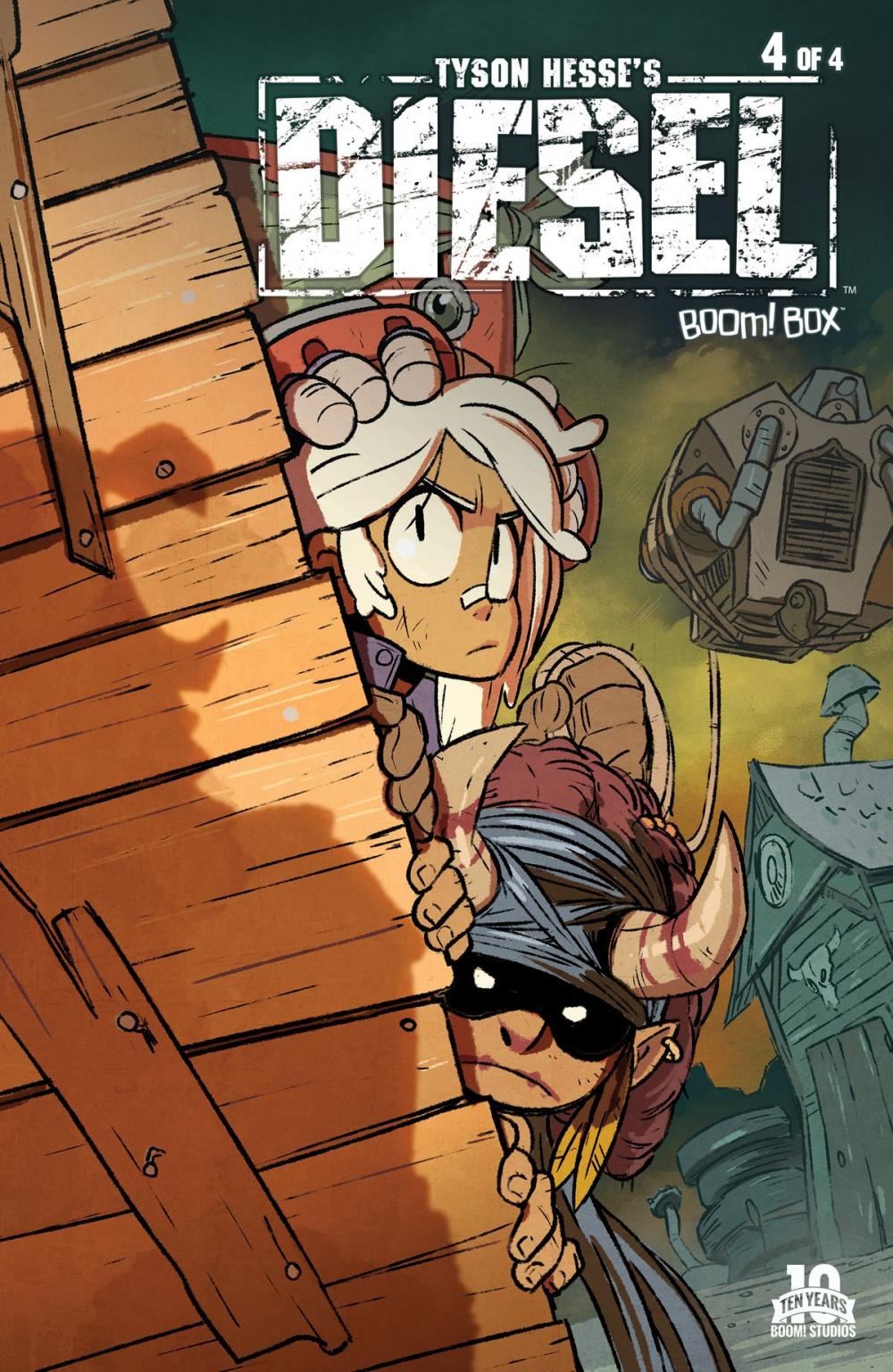 Big bigCover of Tyson Hesse's Diesel #4