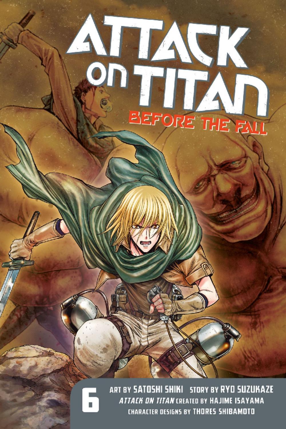 Big bigCover of Attack on Titan: Before the Fall