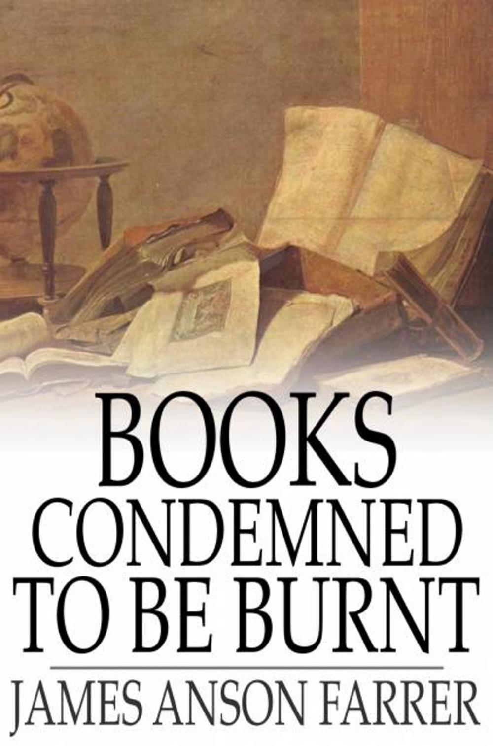 Big bigCover of Books Condemned to Be Burnt