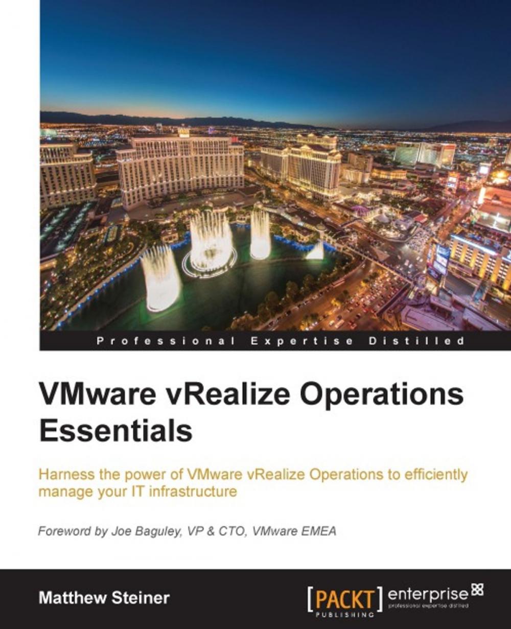 Big bigCover of VMware vRealize Operations Essentials