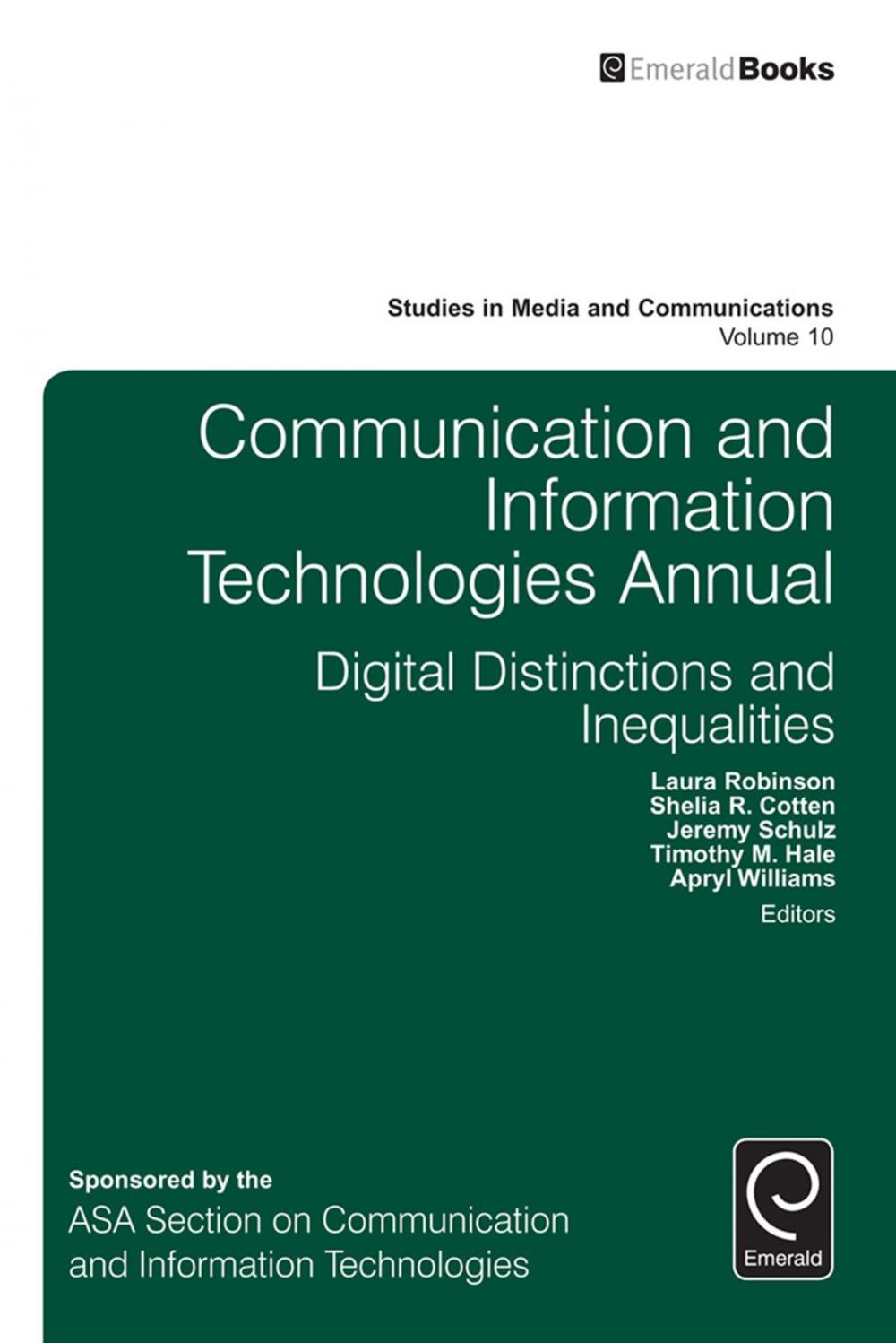 Big bigCover of Communication and Information Technologies Annual