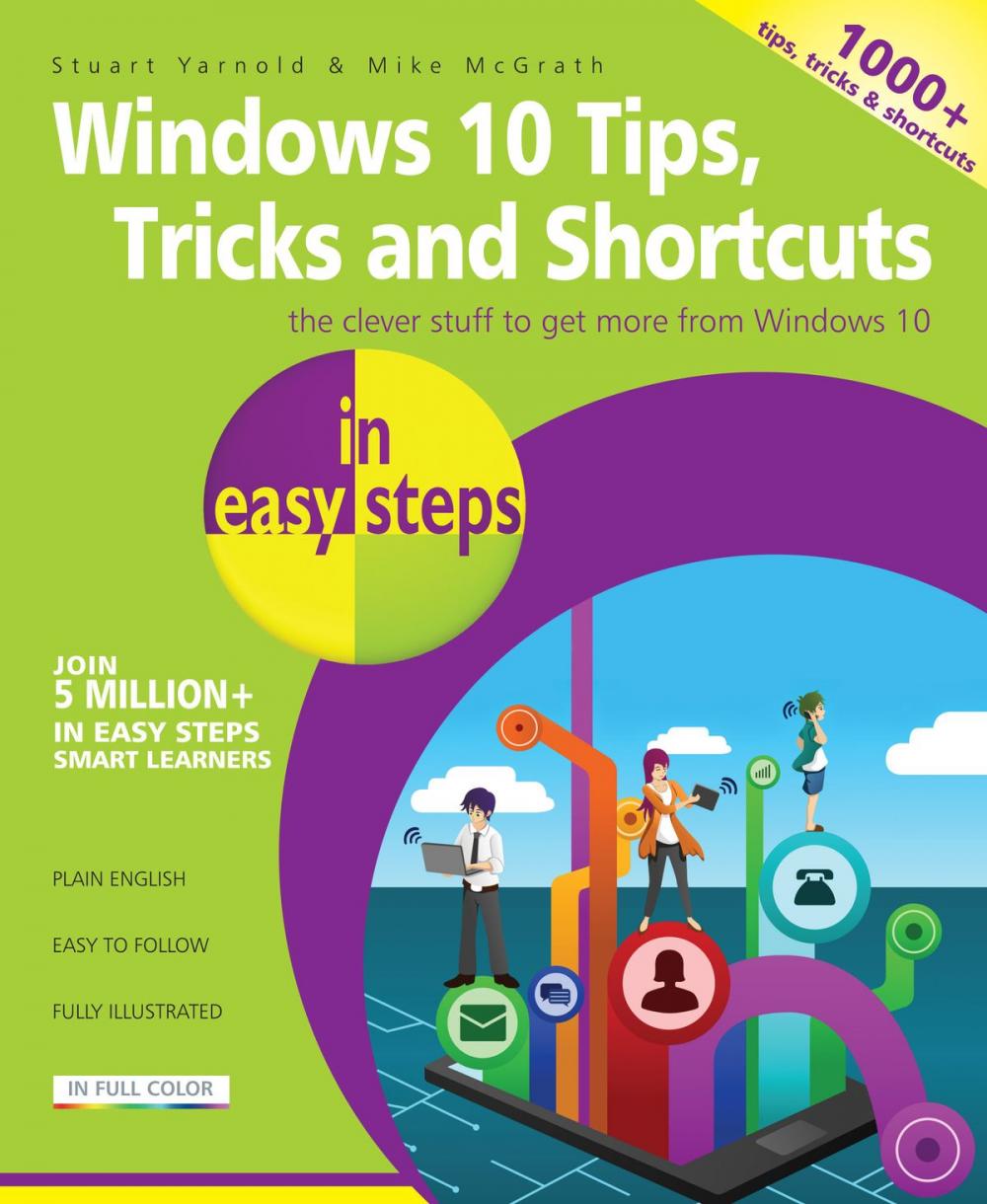 Big bigCover of Windows 10 Tips, Tricks & Shortcuts in easy steps