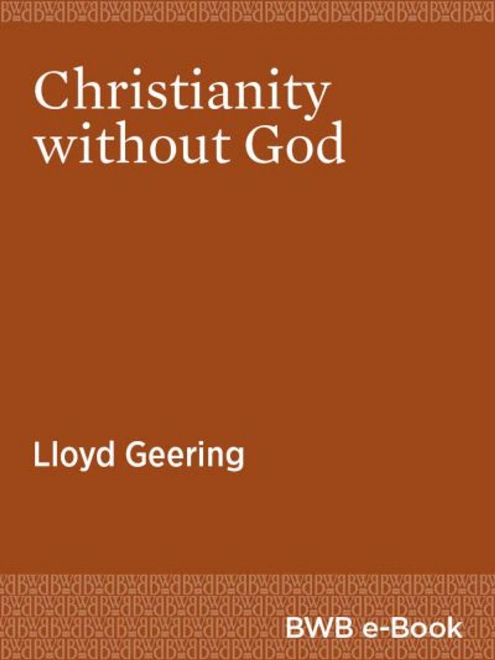 Big bigCover of Christianity without God