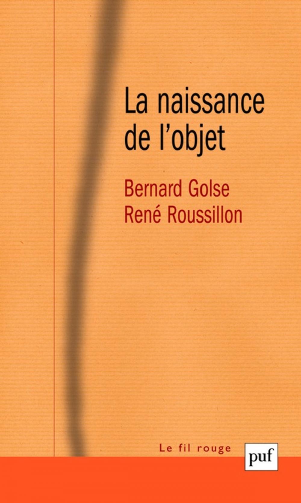 Big bigCover of La naissance de l'objet