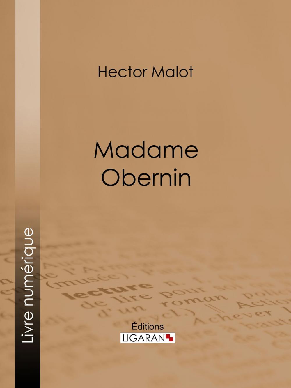 Big bigCover of Madame Obernin