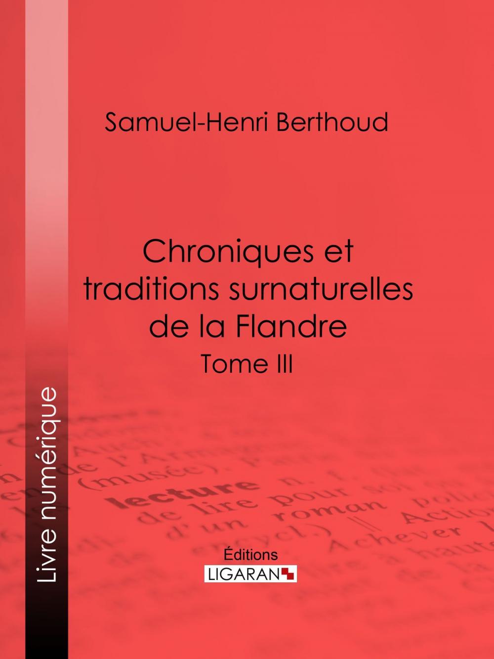 Big bigCover of Chroniques et traditions surnaturelles de la Flandre