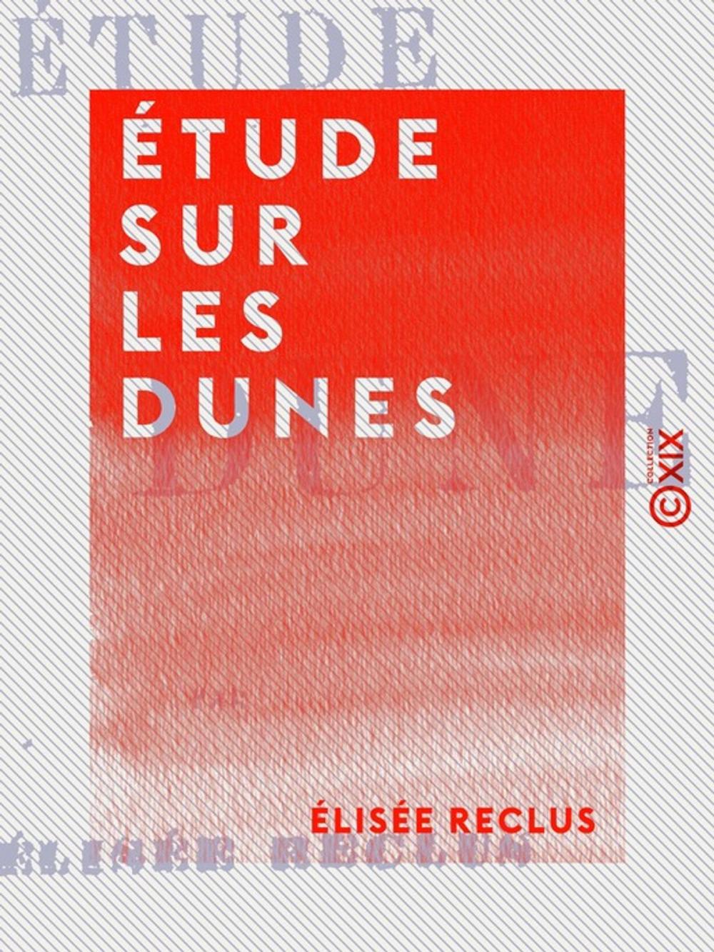 Big bigCover of Étude sur les dunes