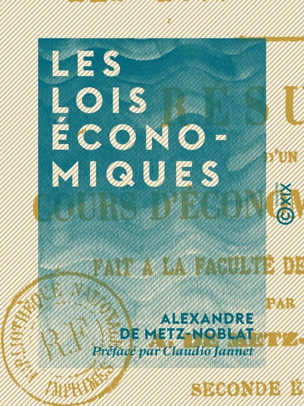 Big bigCover of Les Lois économiques