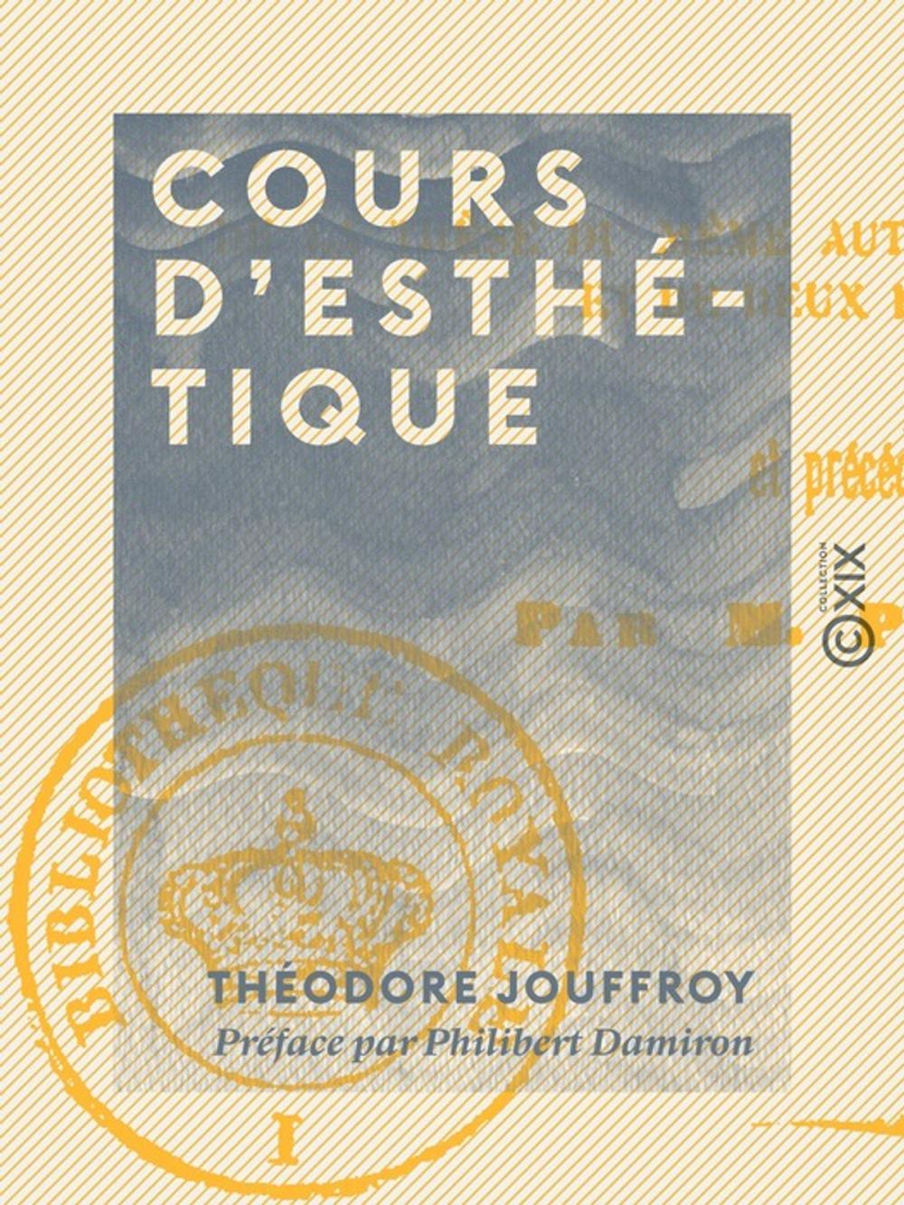 Big bigCover of Cours d'esthétique