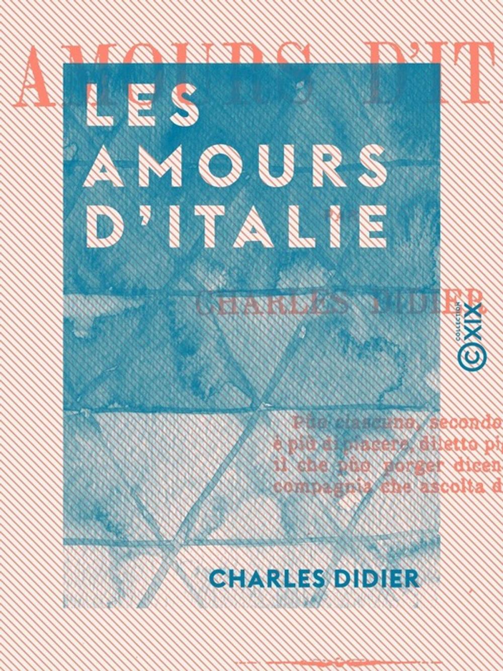 Big bigCover of Les Amours d'Italie