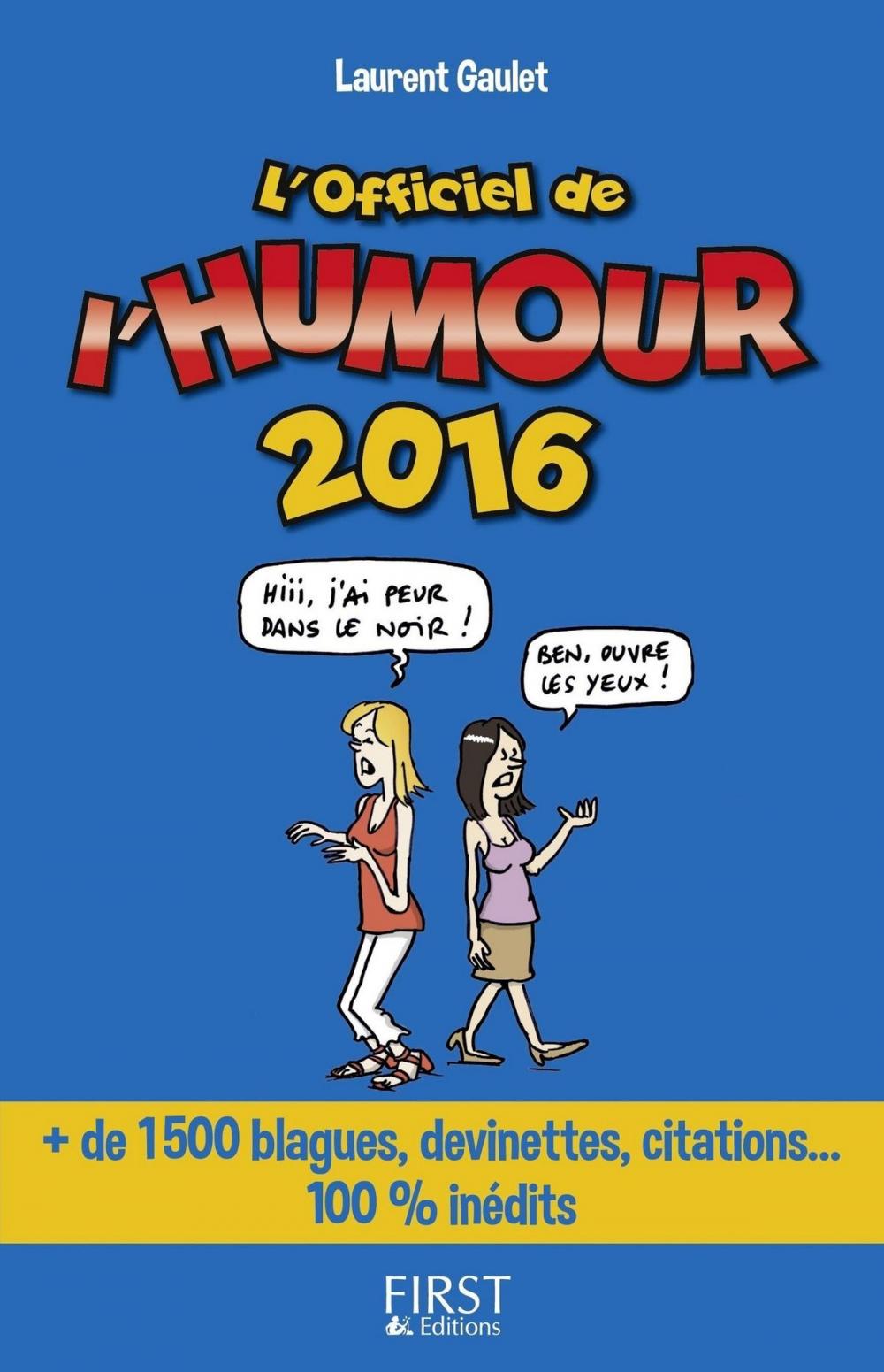Big bigCover of Officiel de l'humour 2016