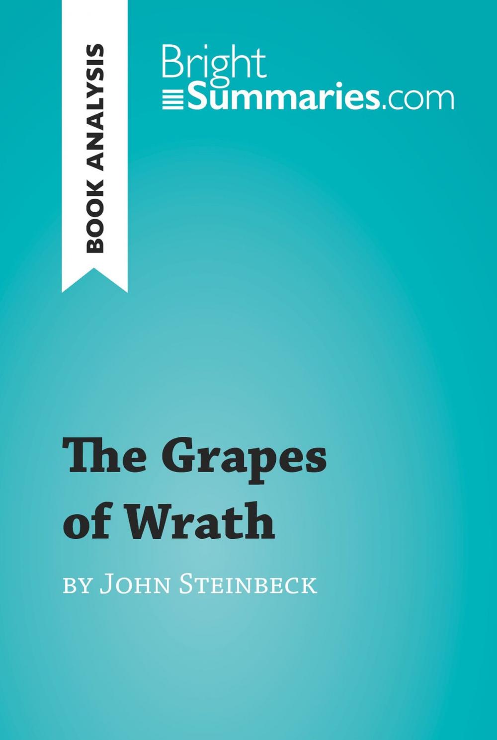 Big bigCover of The Grapes of Wrath by John Steinbeck (Book Analysis)