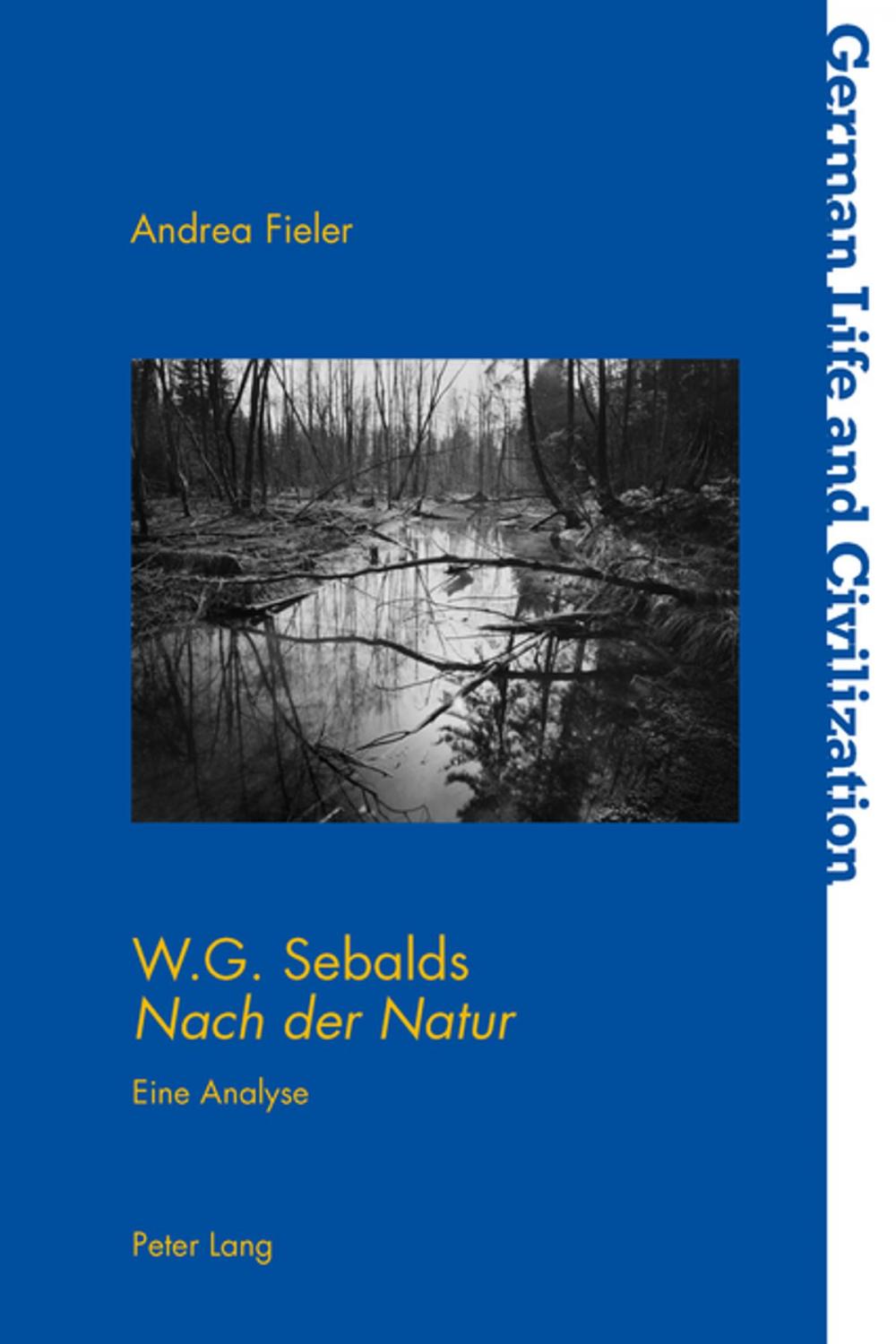 Big bigCover of W.G. Sebalds «Nach der Natur»