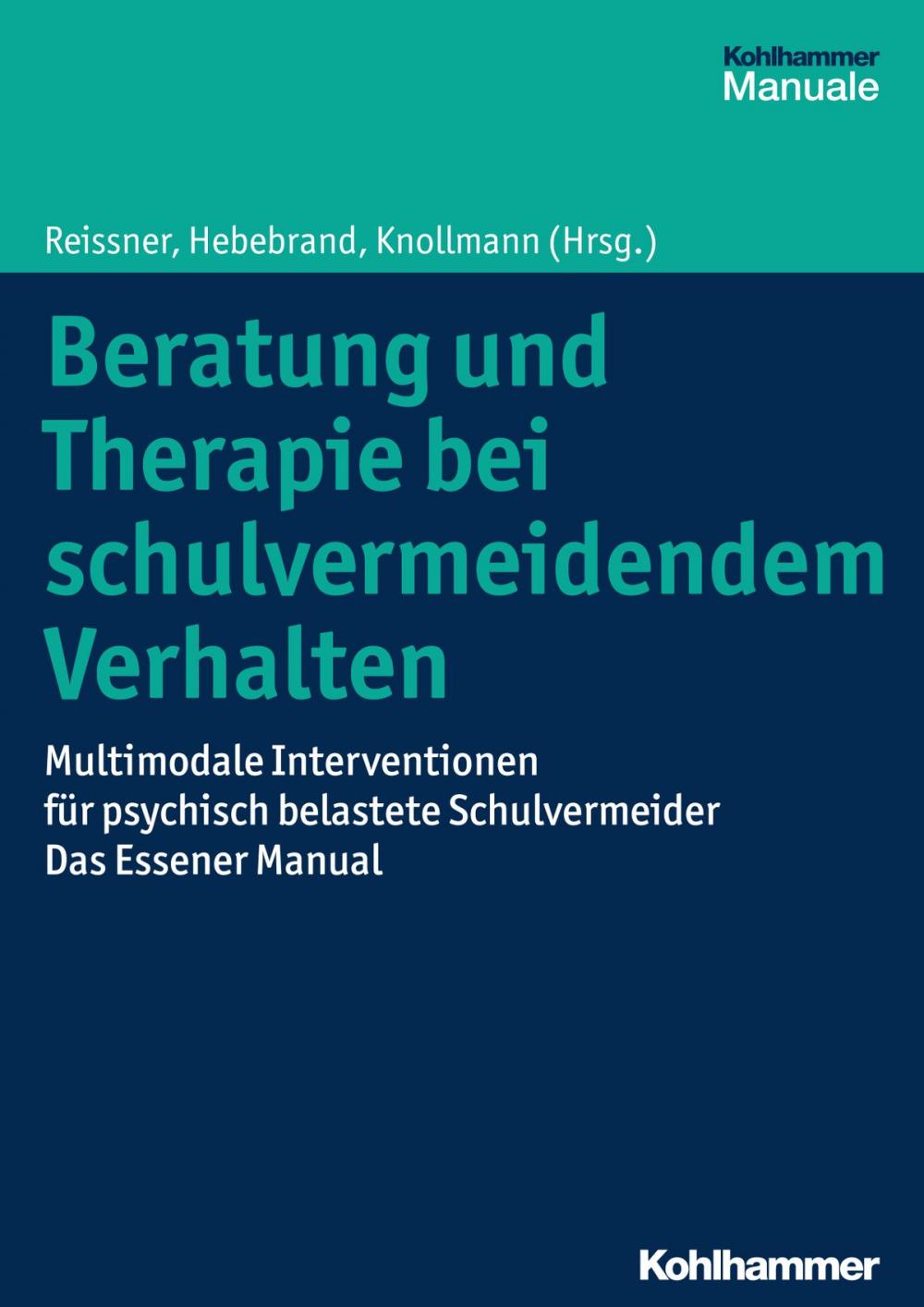 Big bigCover of Beratung und Therapie bei schulvermeidendem Verhalten