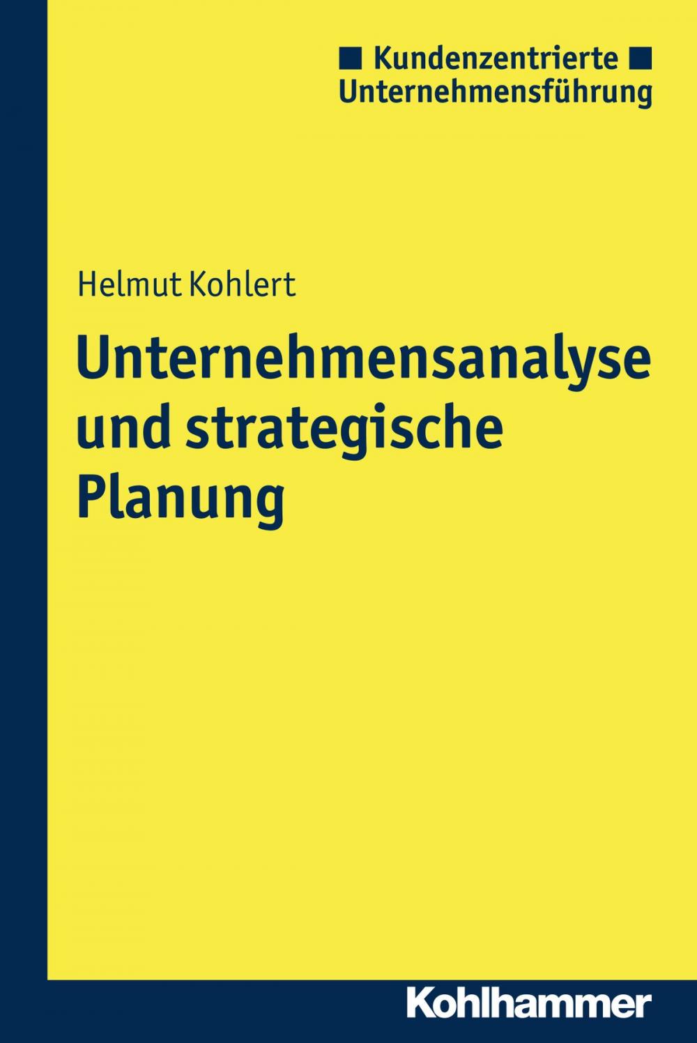 Big bigCover of Unternehmensanalyse und strategische Planung