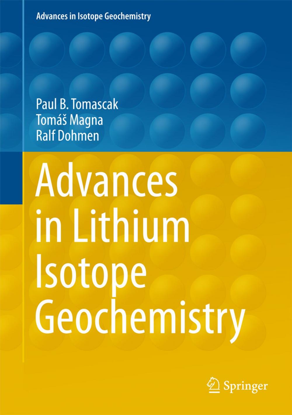 Big bigCover of Advances in Lithium Isotope Geochemistry