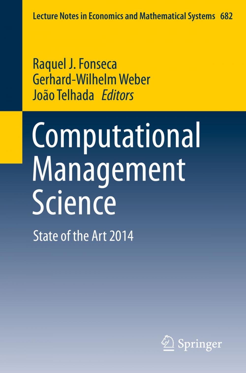 Big bigCover of Computational Management Science