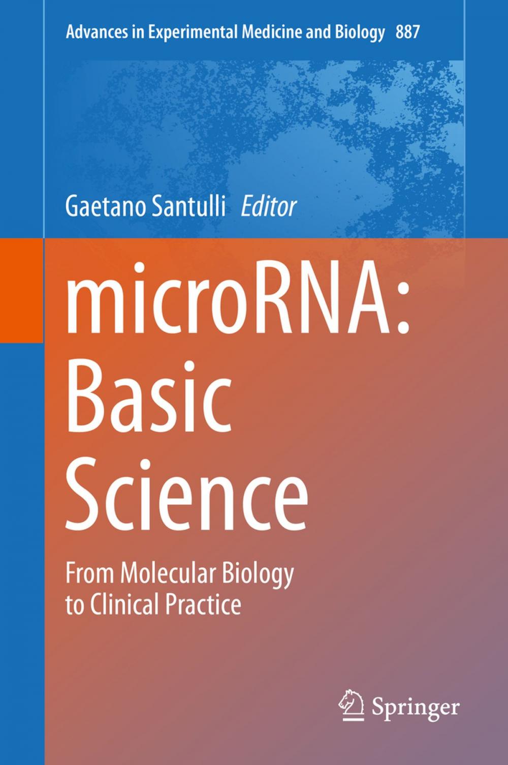 Big bigCover of microRNA: Basic Science