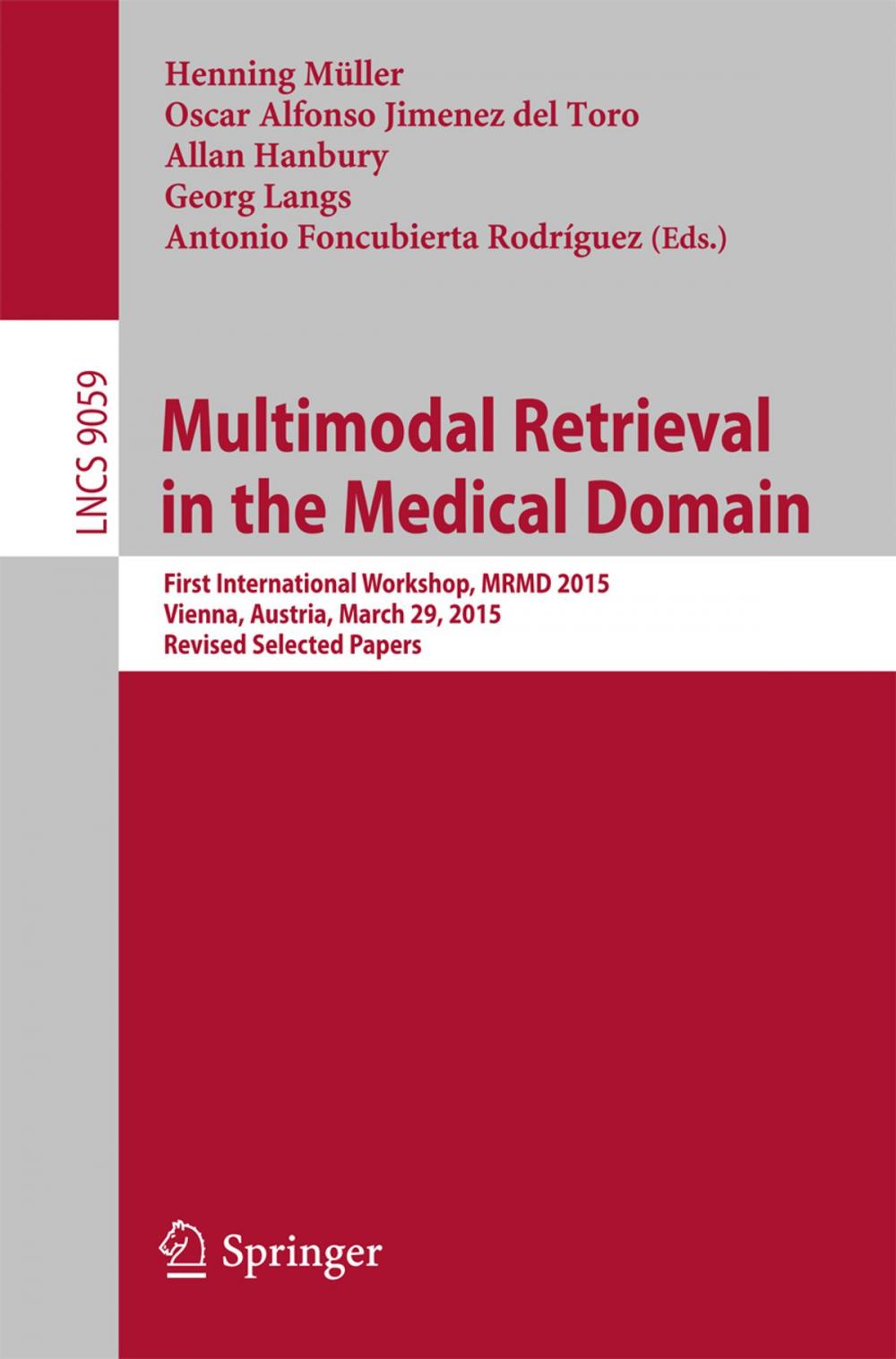 Big bigCover of Multimodal Retrieval in the Medical Domain