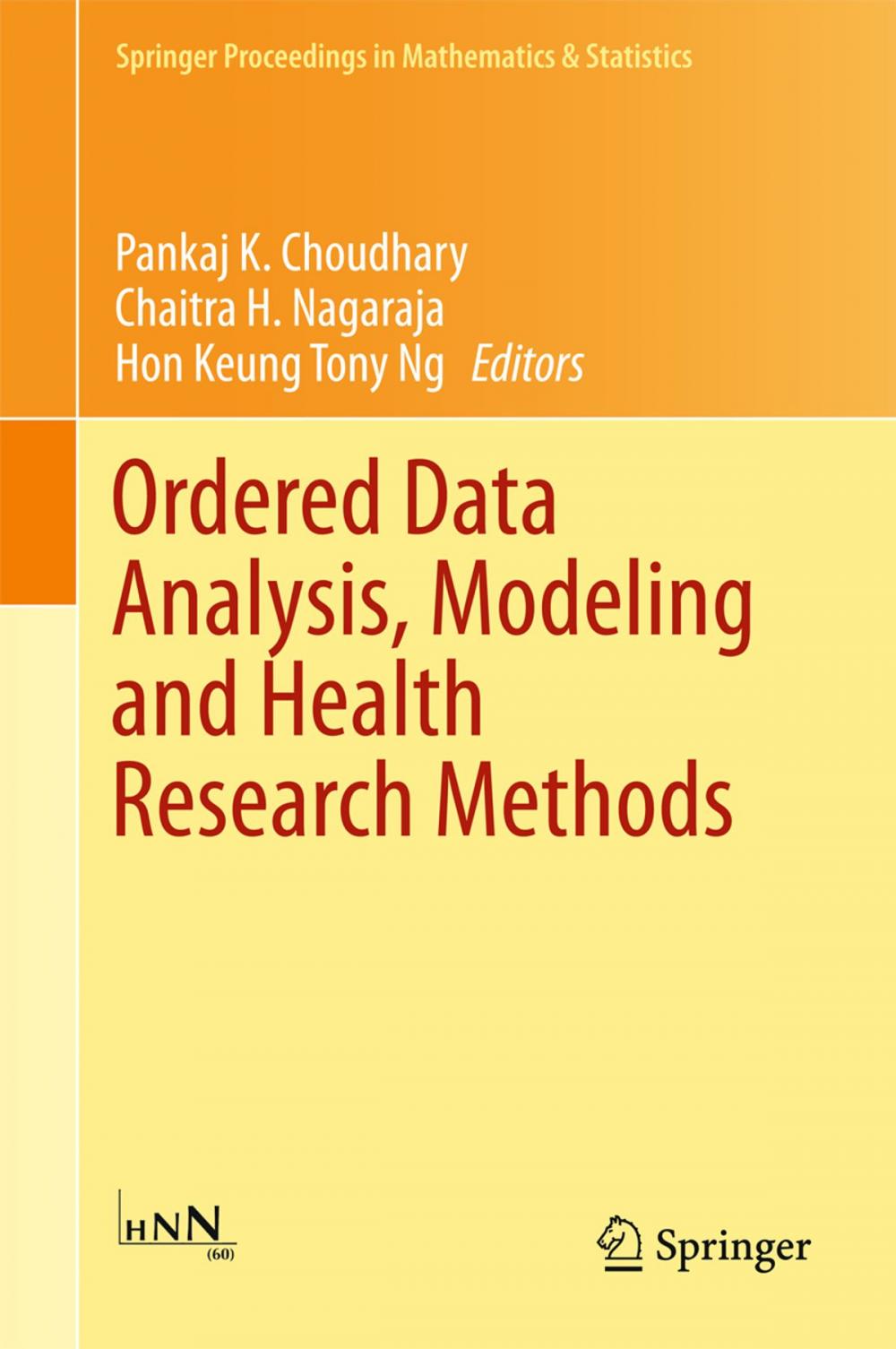 Big bigCover of Ordered Data Analysis, Modeling and Health Research Methods