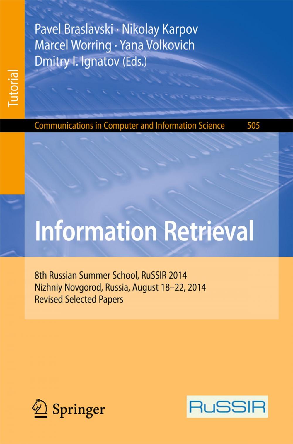 Big bigCover of Information Retrieval