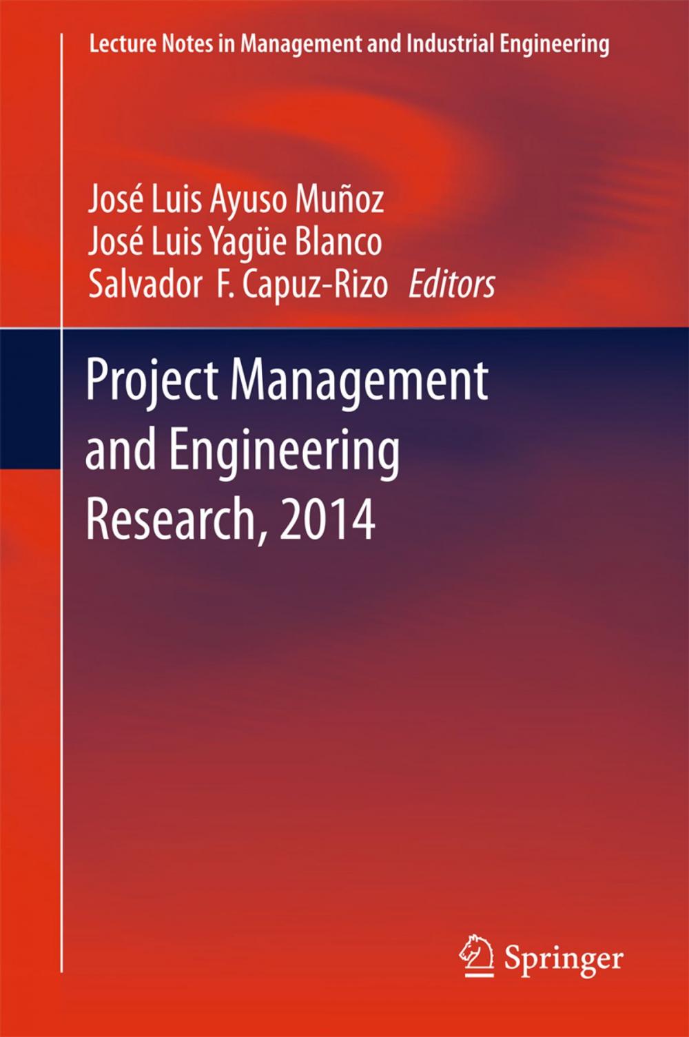 Big bigCover of Project Management and Engineering Research, 2014