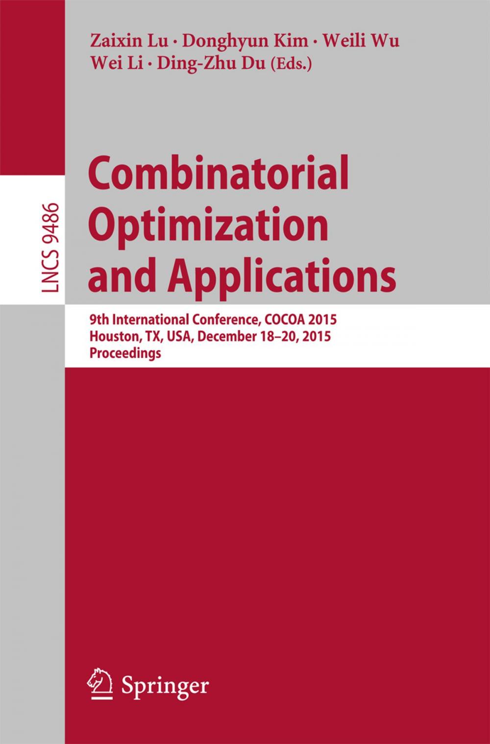 Big bigCover of Combinatorial Optimization and Applications