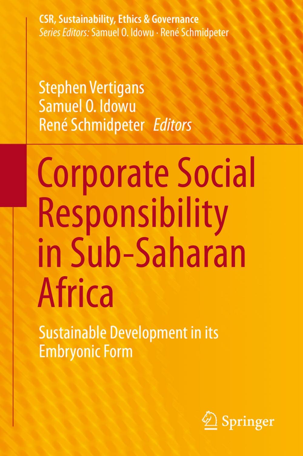 Big bigCover of Corporate Social Responsibility in Sub-Saharan Africa