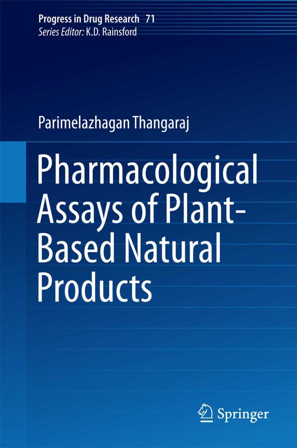 Big bigCover of Pharmacological Assays of Plant-Based Natural Products