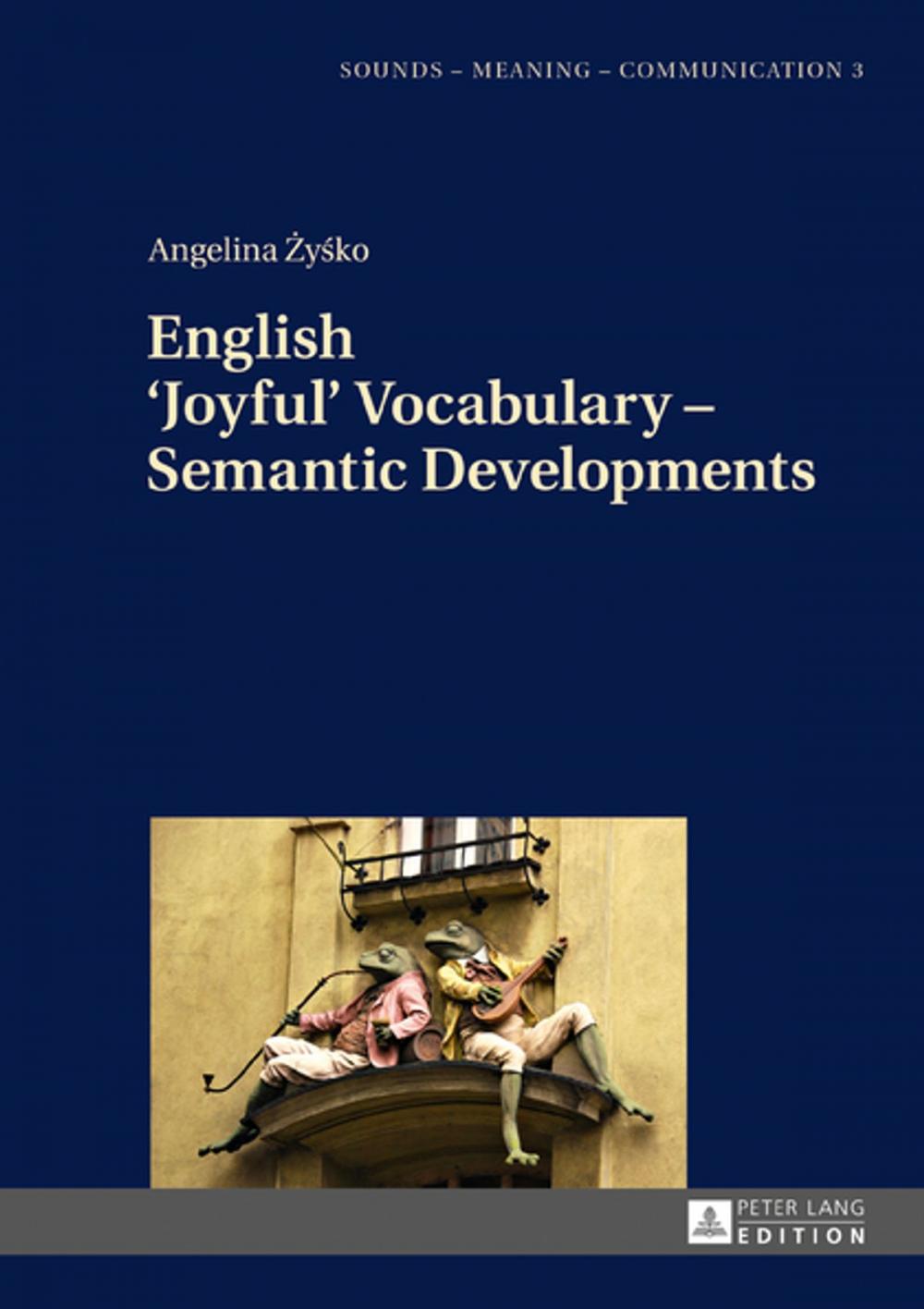 Big bigCover of English Joyful Vocabulary Semantic Developments