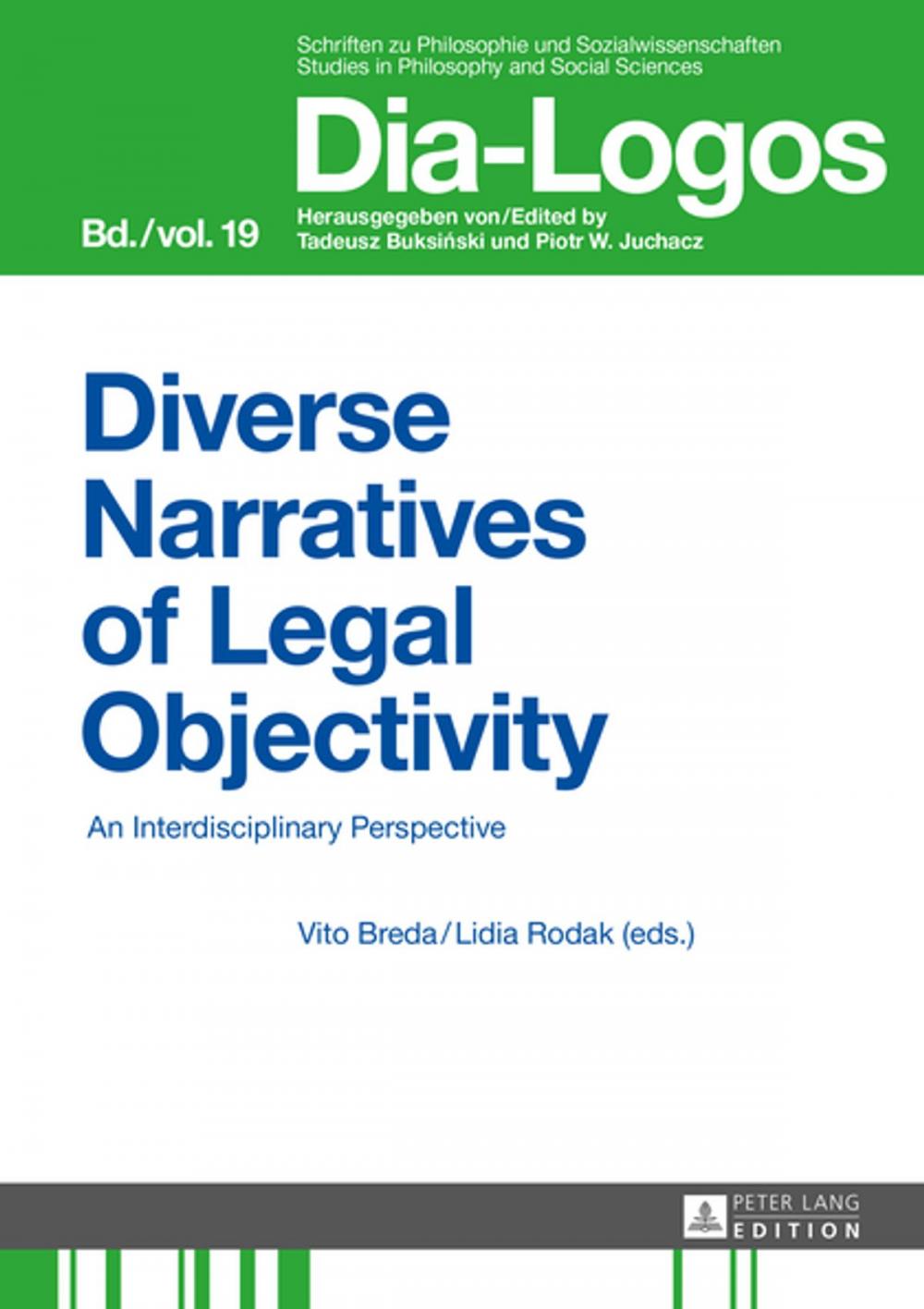 Big bigCover of Diverse Narratives of Legal Objectivity