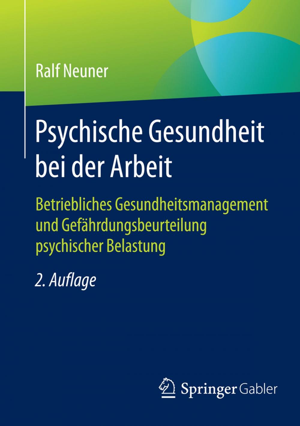 Big bigCover of Psychische Gesundheit bei der Arbeit