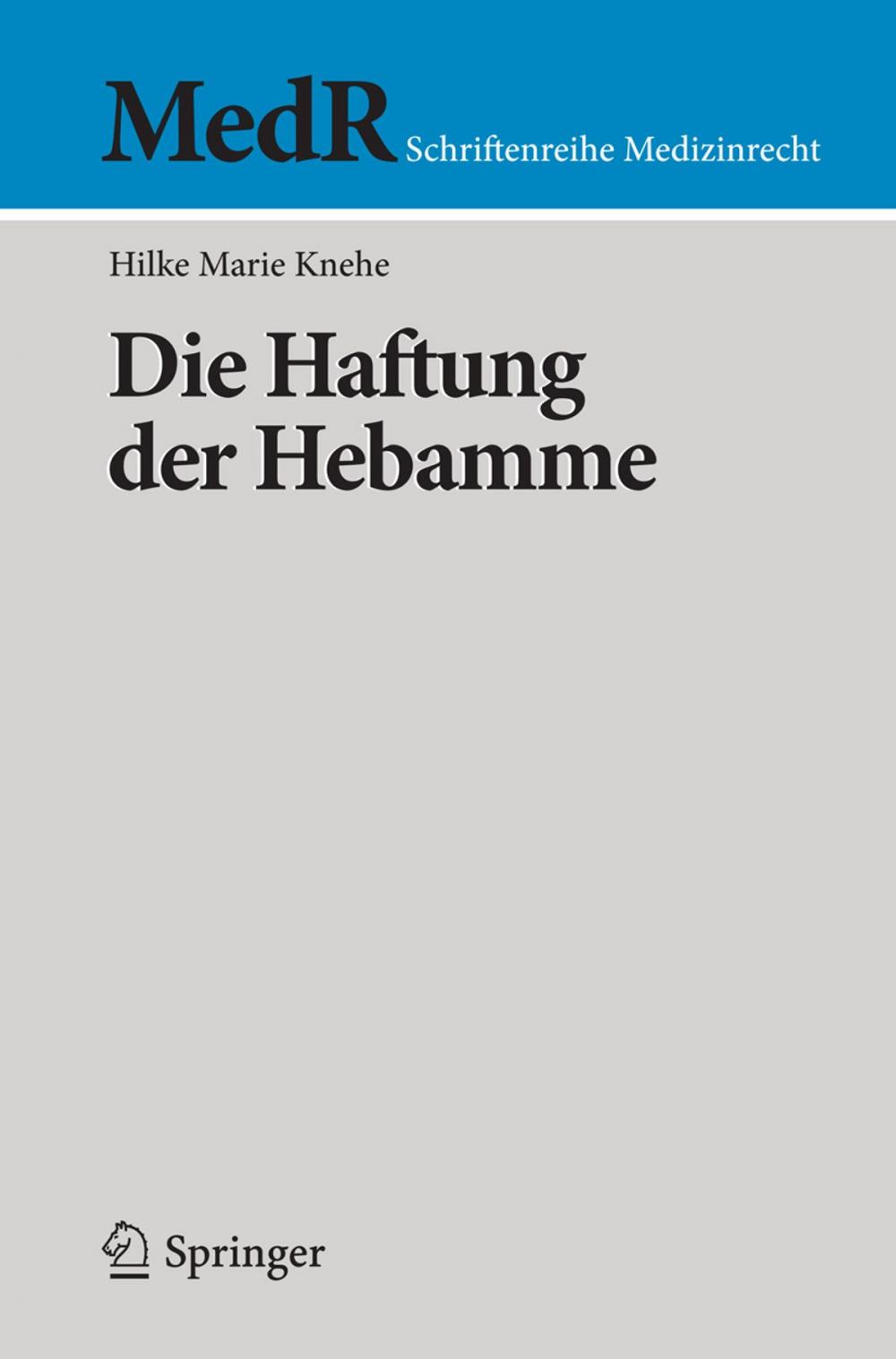 Big bigCover of Die Haftung der Hebamme