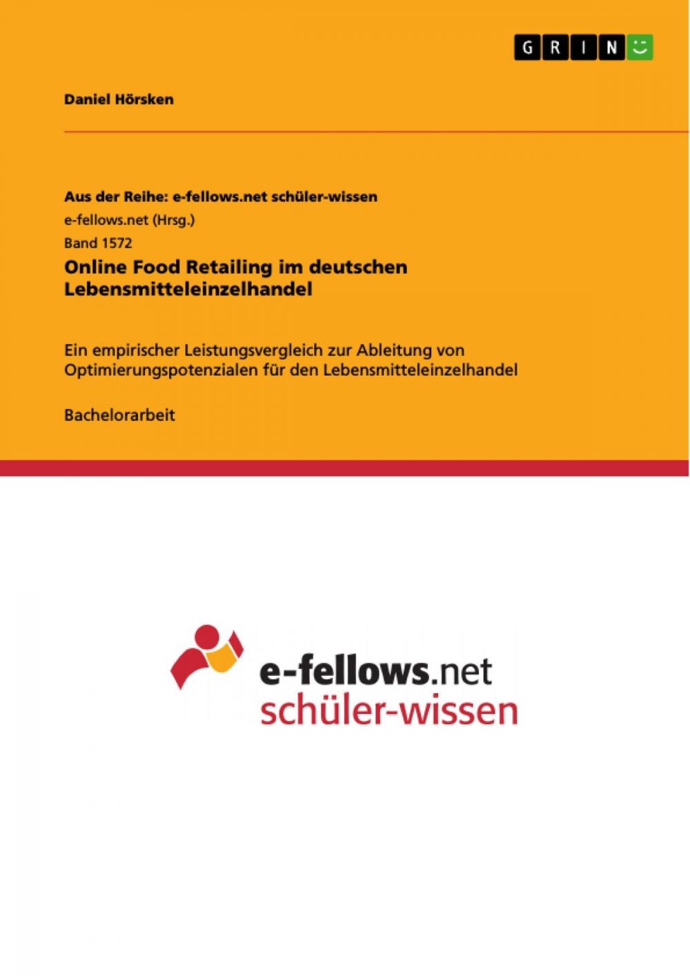 Big bigCover of Online Food Retailing im deutschen Lebensmitteleinzelhandel