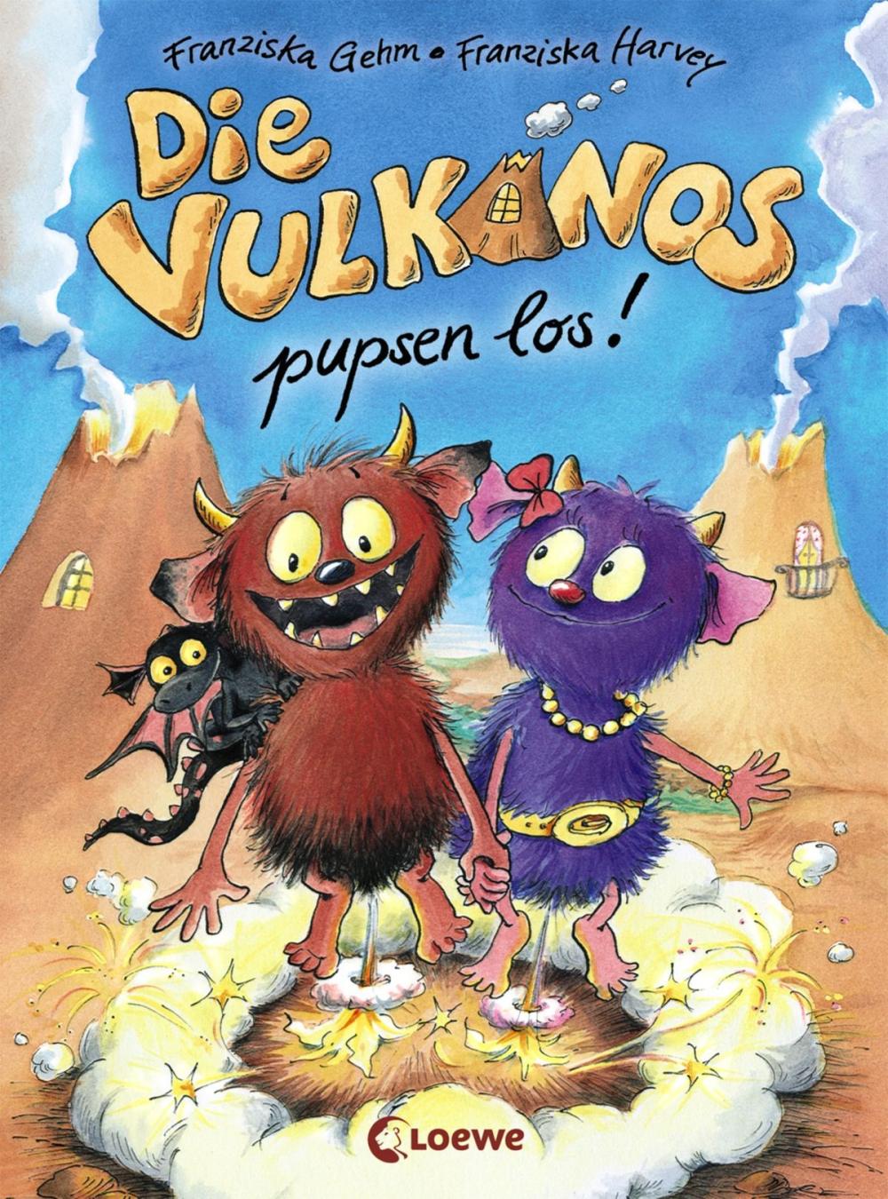 Big bigCover of Die Vulkanos pupsen los!