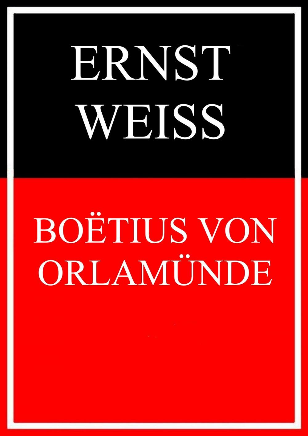 Big bigCover of Boëtius von Orlamünde