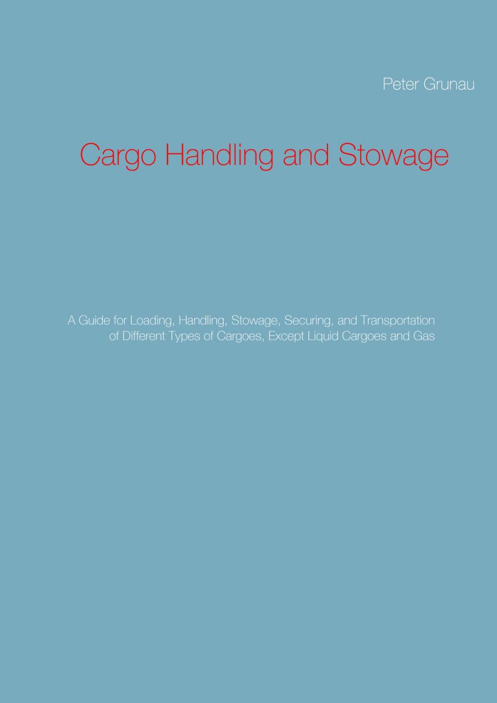 Big bigCover of Cargo Handling and Stowage