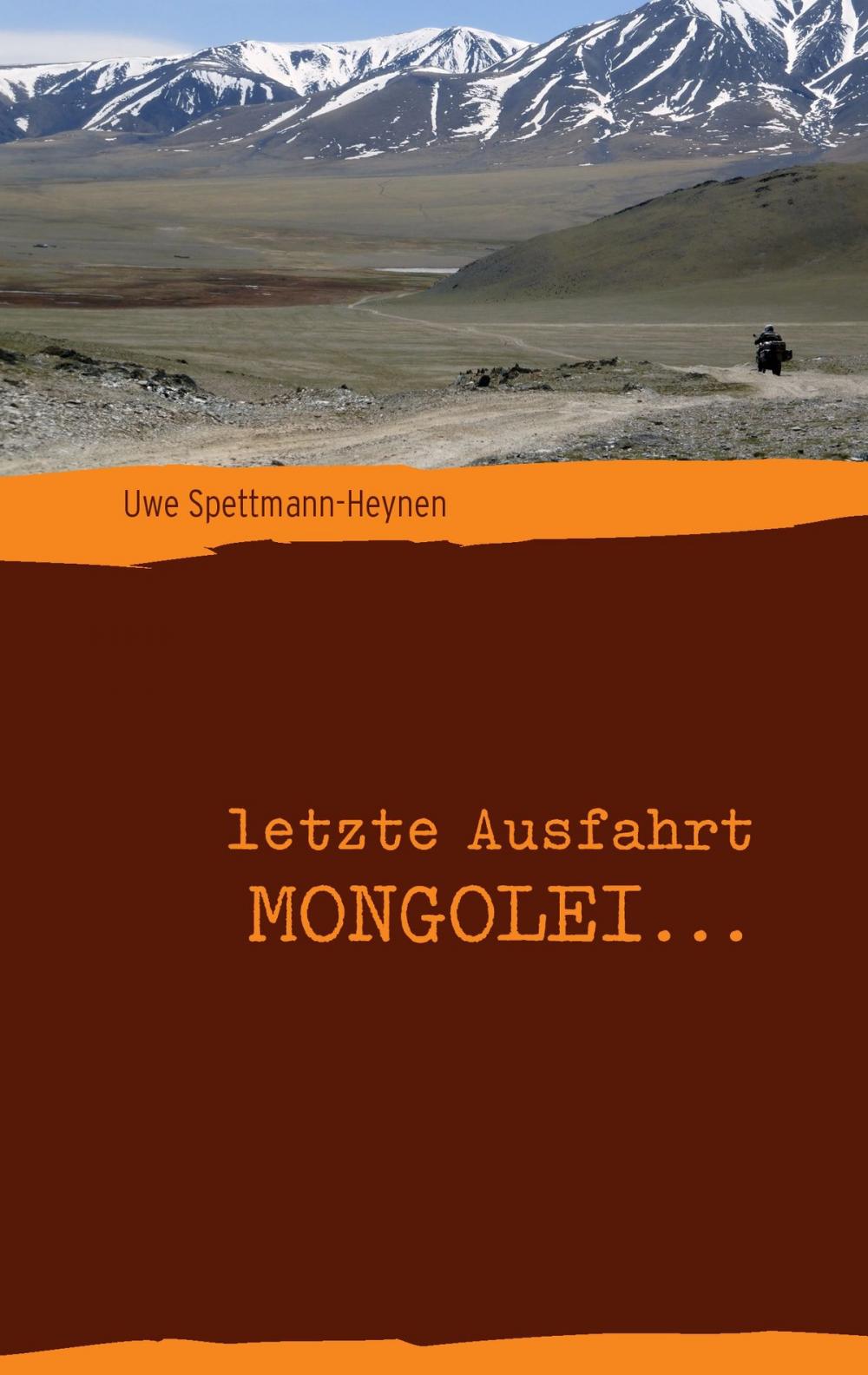 Big bigCover of letzte Ausfahrt Mongolei ...