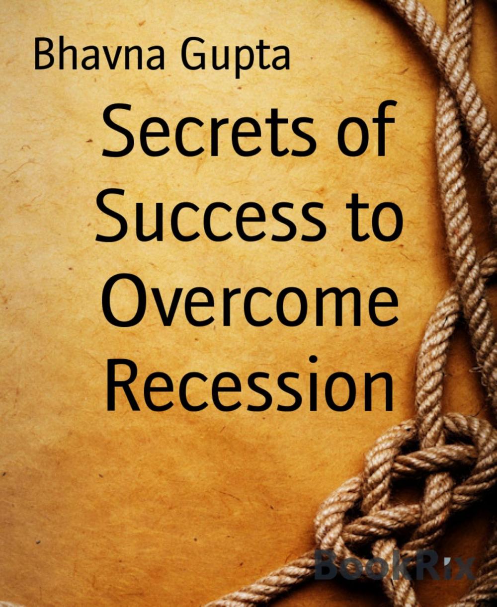 Big bigCover of Secrets of Success to Overcome Recession