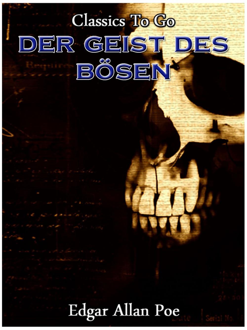 Big bigCover of Der Geist des Boesen