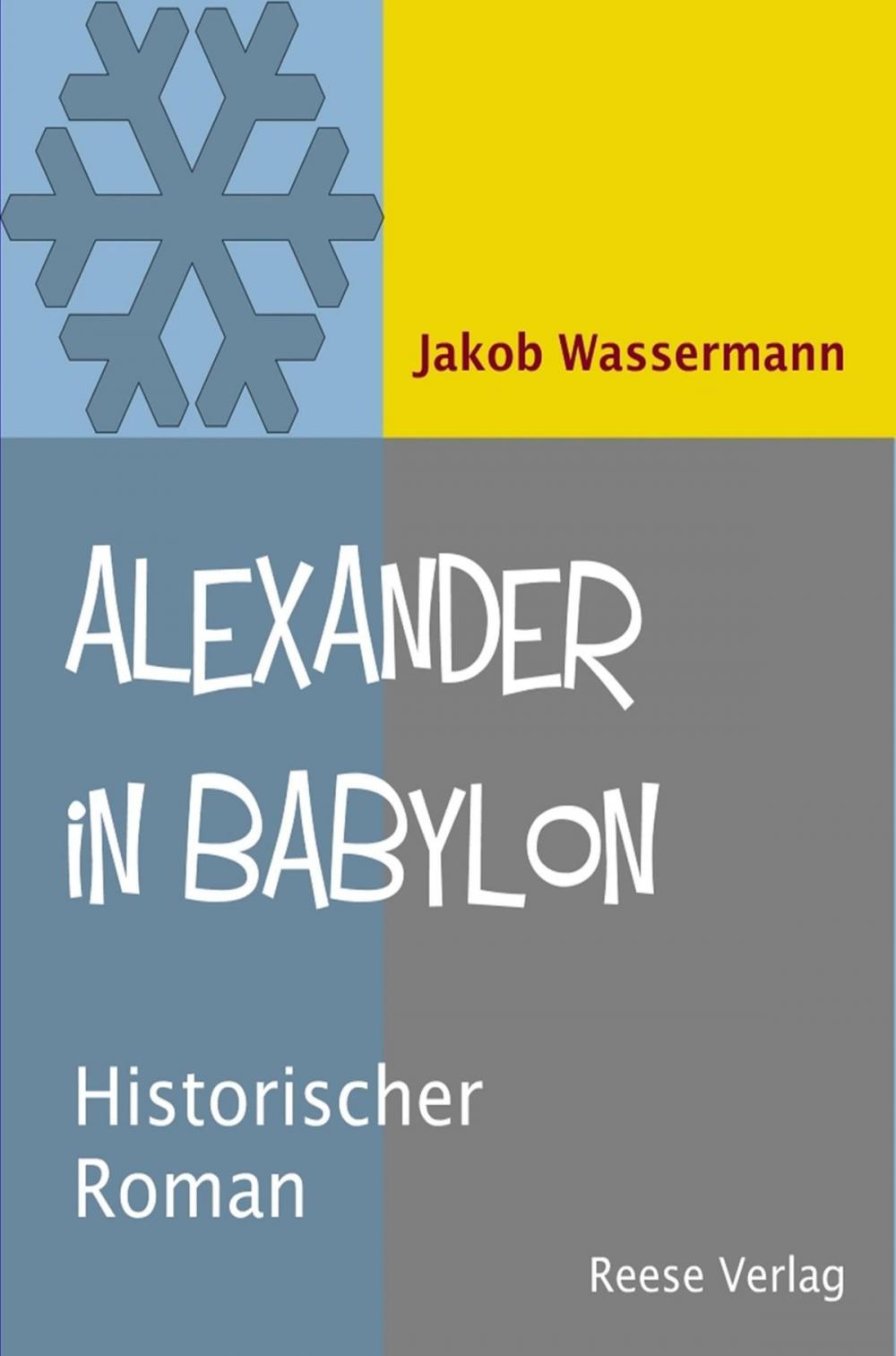 Big bigCover of Alexander in Babylon