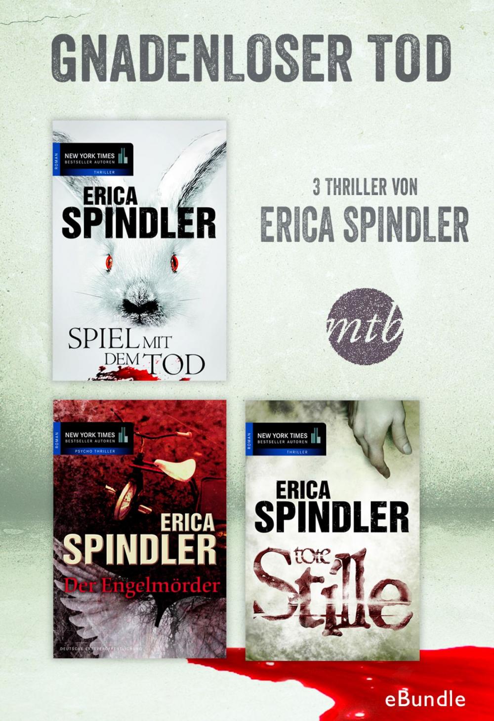 Big bigCover of Gnadenloser Tod - drei Thriller von Erica Spindler