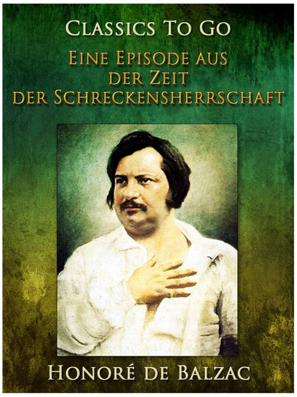 Big bigCover of Eine Episode aus der Zeit der Schreckensherrschaft