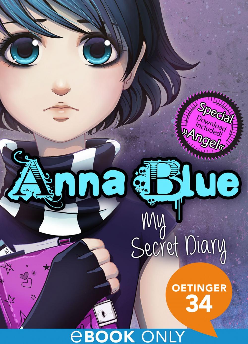 Big bigCover of Anna Blue. My Secret Diary