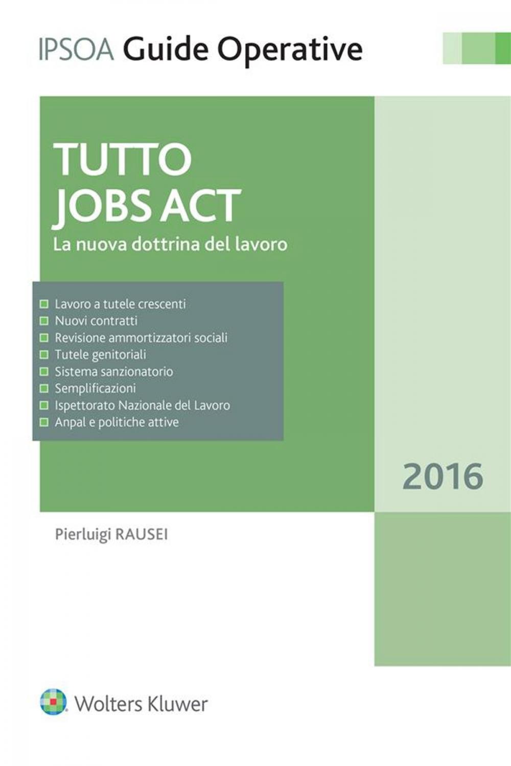 Big bigCover of Tutto Jobs Act