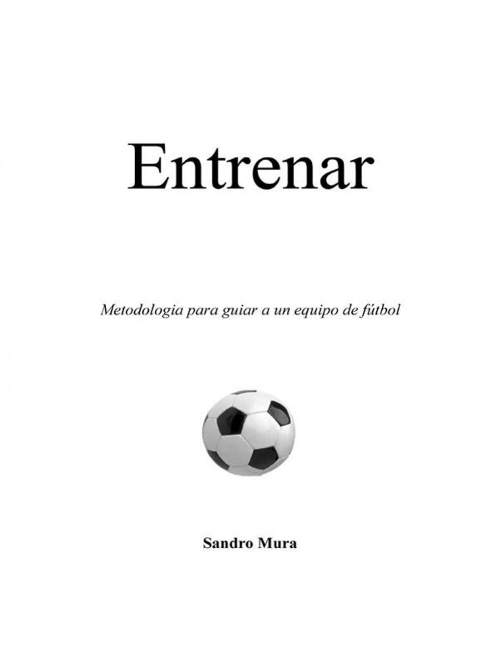 Big bigCover of Entrenar. Metodologia para guiar a un equipo de fútbol