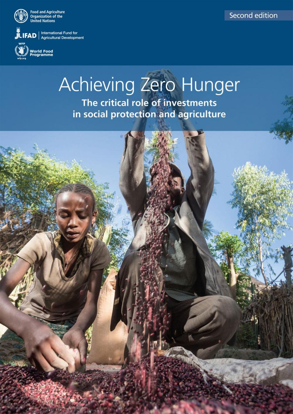 Big bigCover of Achieving Zero Hunger: The Critical Role of Investments in Social Protection and Agriculture. Second edition