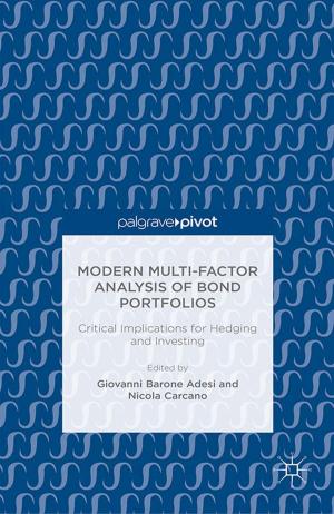 Cover of the book Modern Multi-Factor Analysis of Bond Portfolios by Ana Maria Relaño Pastor